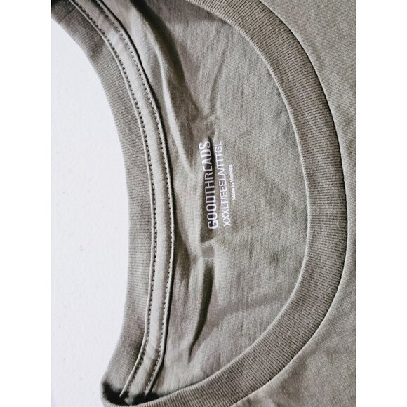 Mens Goodthreads Tee Size 3Xl New Olive Green - Picture 4 of 6